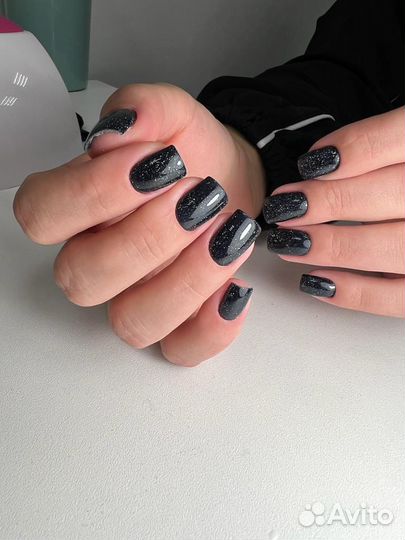 Маникюр с покрытием гель-лаком