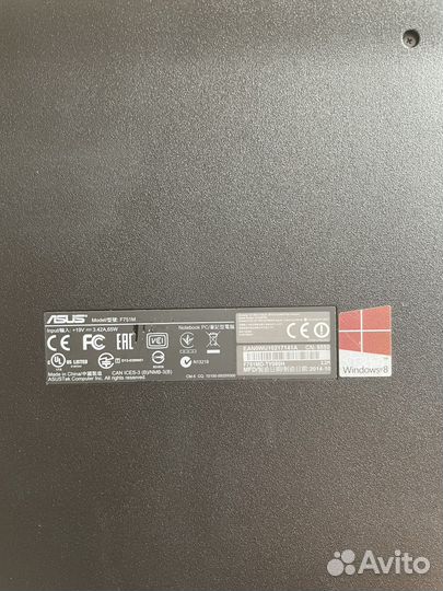 Ноутбук asus