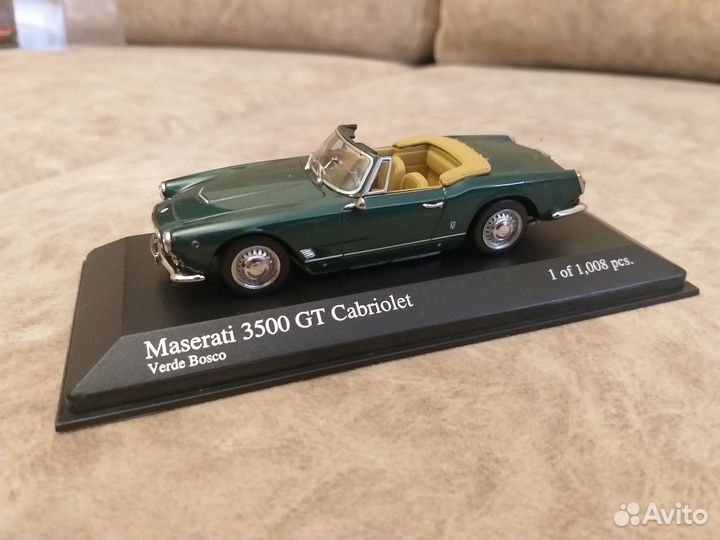 Коллекционные модели от фирмы minichamps 1/43