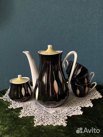 Кофейный сервиз кахла гдр