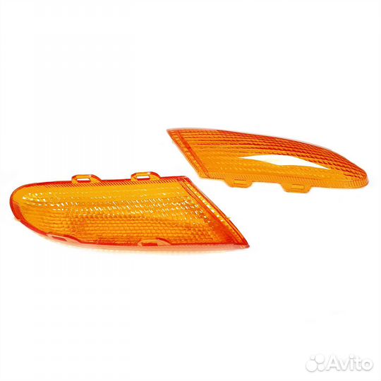 Стекла поворотников оранж Suzuki Lets 2 NEW перед