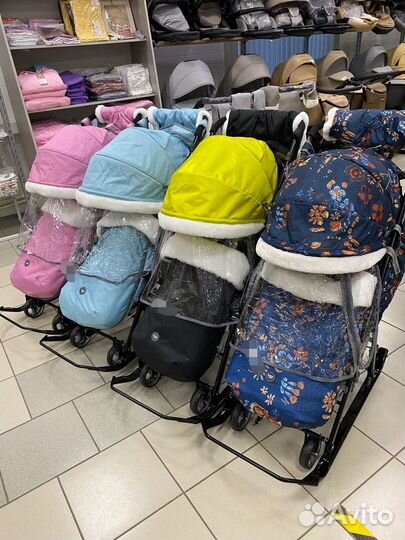Детские санки коляска Ника