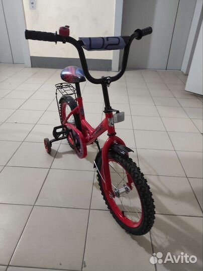 Велосипед детский 16' Black aqua