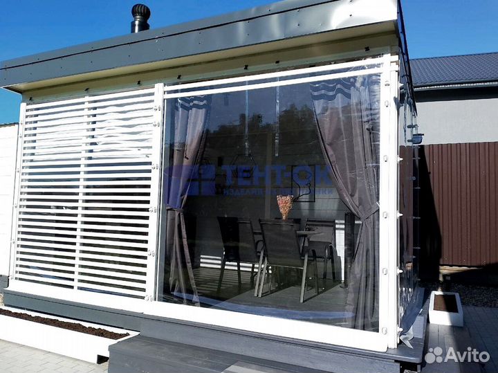 Жидкие окна для беседки