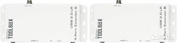 Удлинитель Gefen GTB-USB2.0-4LR-BLK