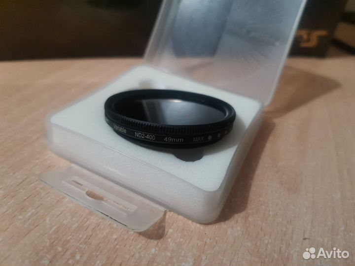 Переменный ND фильтр K&F concept ND2-400 49mm