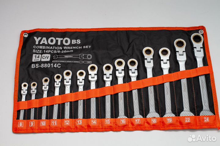 Набор гаечных ключей с трещоткой и без