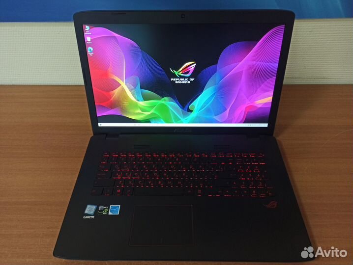 Игровой монстр 17 дюймов / Asus Rog / GTX