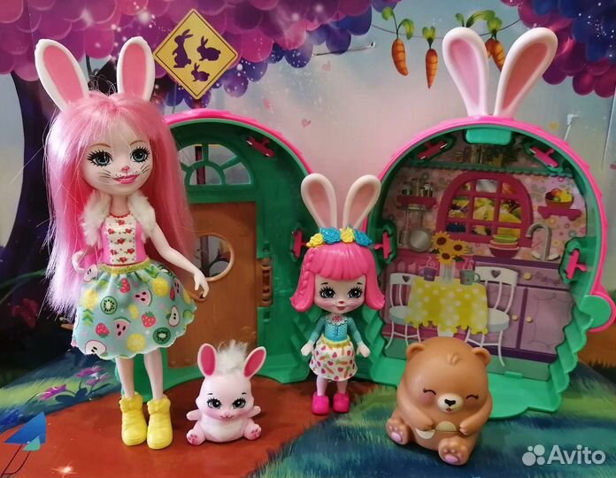 Enchantimals, наборы энчантималс