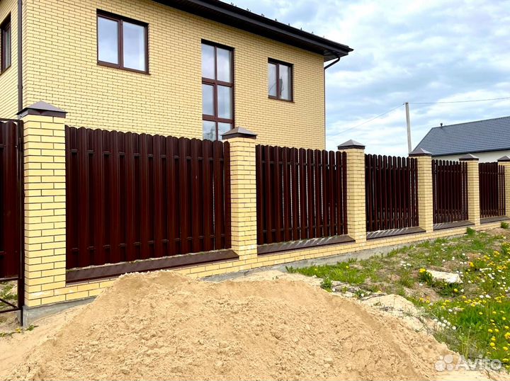 Забор под ключ