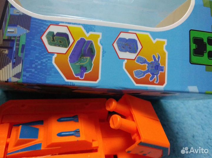 Цифры Трансформеры MineCraft