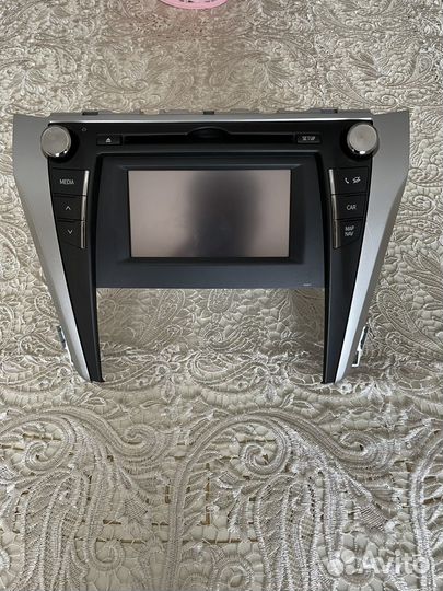 Штатная магнитола camry 55 + камера заднего вида