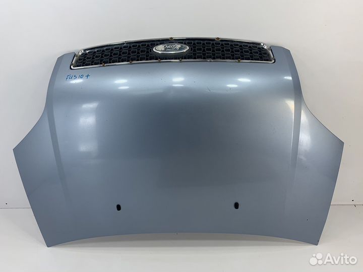 Ford fusion капот оригинал серо-голубой