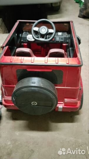 Детский электромобиль бу с пультом