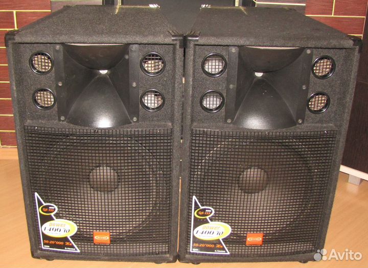 Колонки EVM 1400W 2шт Pro Акустика QS153 ST Карпет