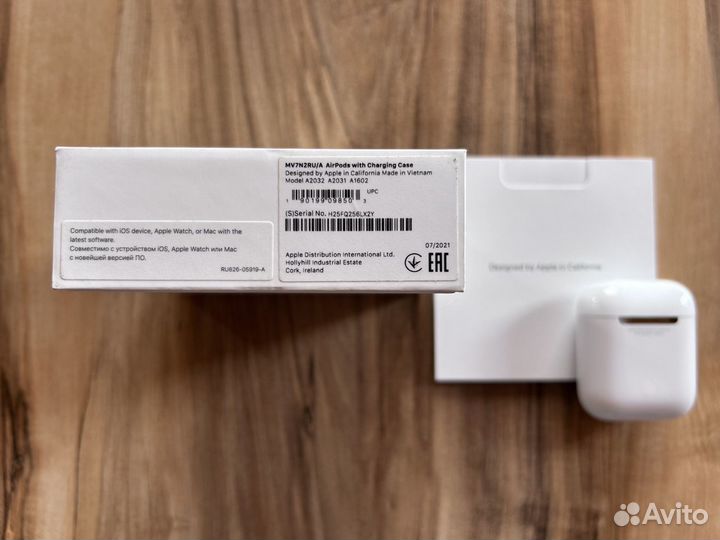 AirPods 2 (2019) оригинал