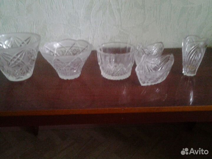 Вазы хрусталь