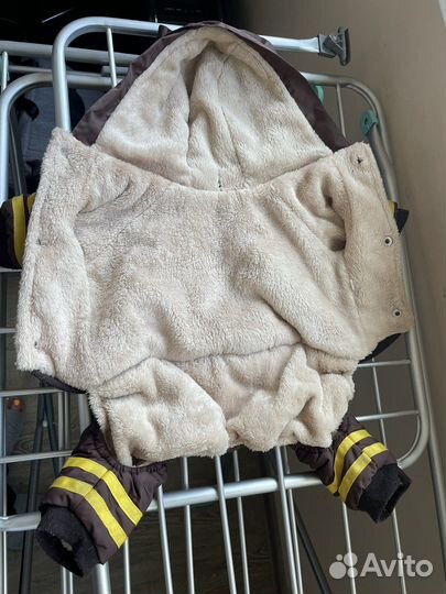 Комбинезон для маленькой собаки зимний