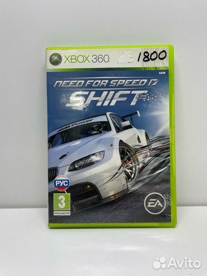 Диск Need for Speed Shift для Xbox 360