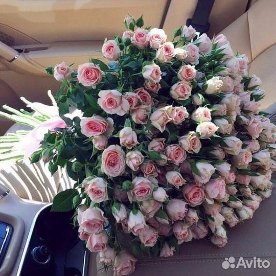 Красивый букет роз. доставка Цветов динская