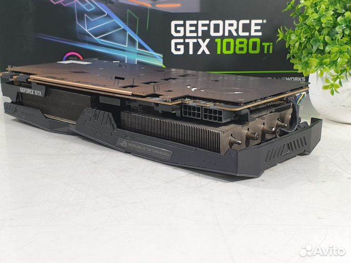 Видеокарта (Asus, nvidia, GTX 1080 Ti, ROG Strix G