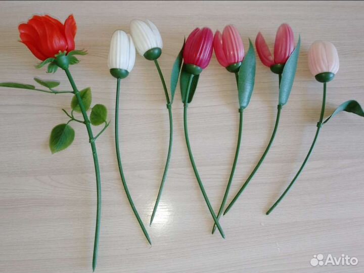 Искусственные цветы винтаж