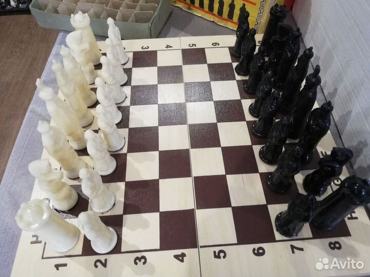 Шахматы СССР сувенирные подарочные