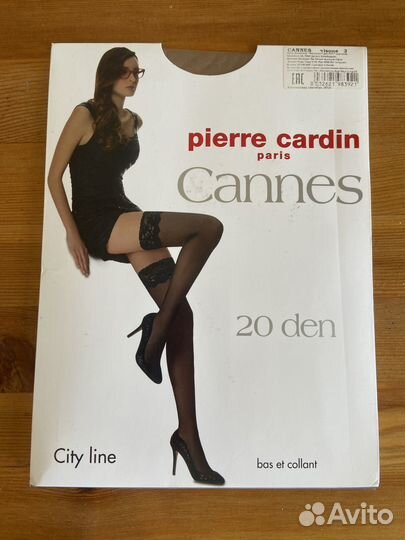Чулки pierre cardin, колготки 40 den, 50 den