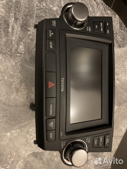 Штатная магнитола Toyota Highlander 2012 г