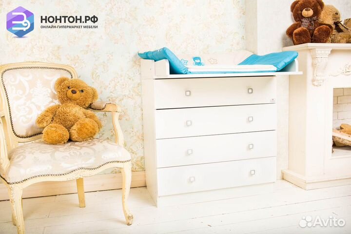 Комод Simple 1580 белый