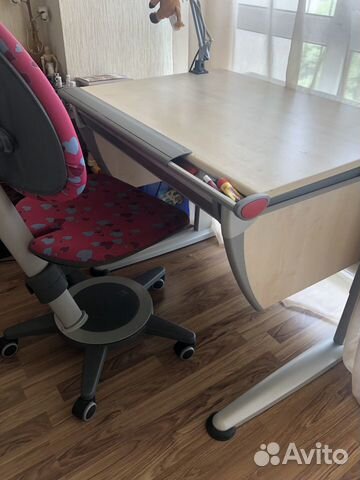 Растущая парта и стул фирмы Moll