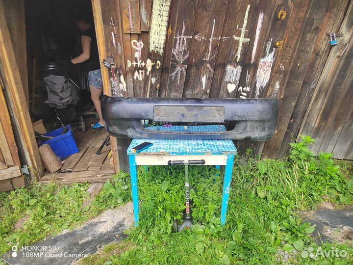 Бампер передний лада калина1