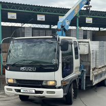 Бортовой грузовик Isuzu Forward (F-Series) с КМУ Tadano, 1996