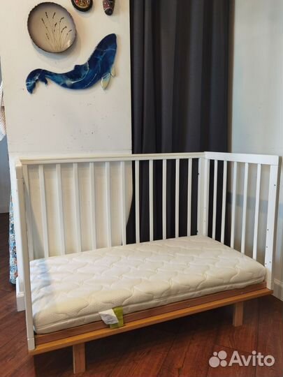 Детская кроватка happy baby mirra