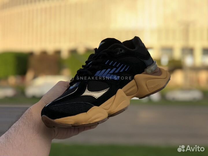 Кроссовки New Balance 9060 Black Yellow