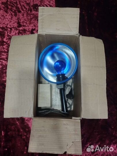 Лампа рефлектор Минина СССР