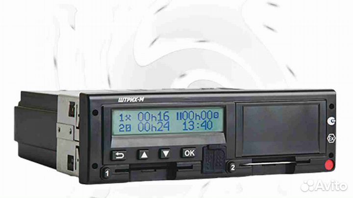 Цифровой тахограф Штрих-М, с скзи