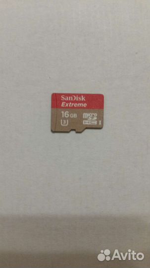 Карта памяти MicroSD SanDisk 16Gb