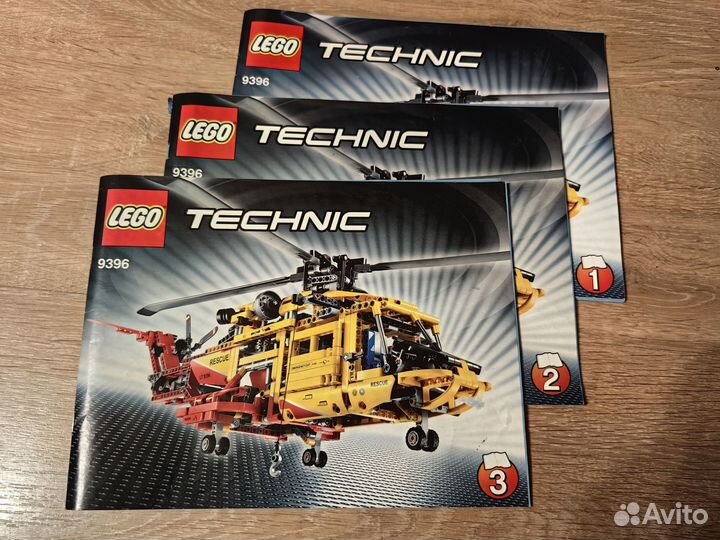 Lego technic 9396 разобранный