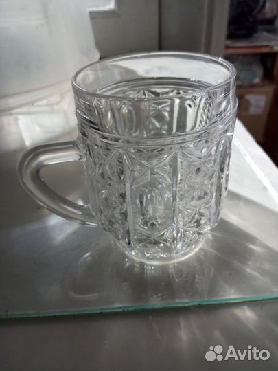 Кружки хрустальные СССР