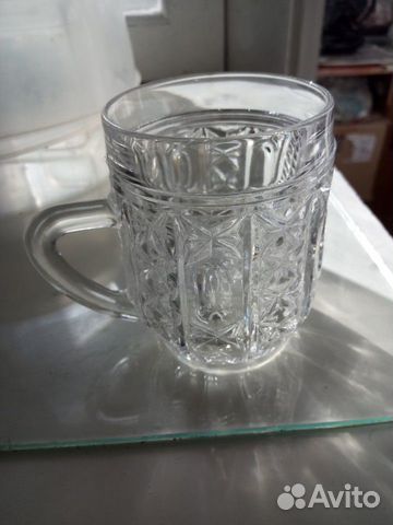 Кружки хрустальные СССР