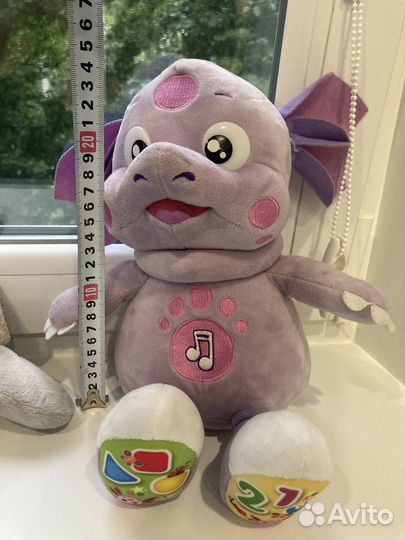 Лунтик музыкальный игрушка мягкая