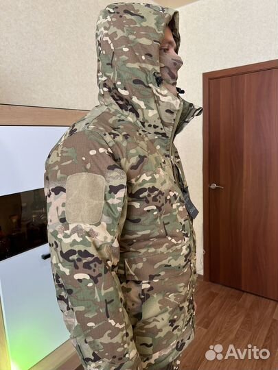 Куртка зимняя тактическая бушлат мультикам