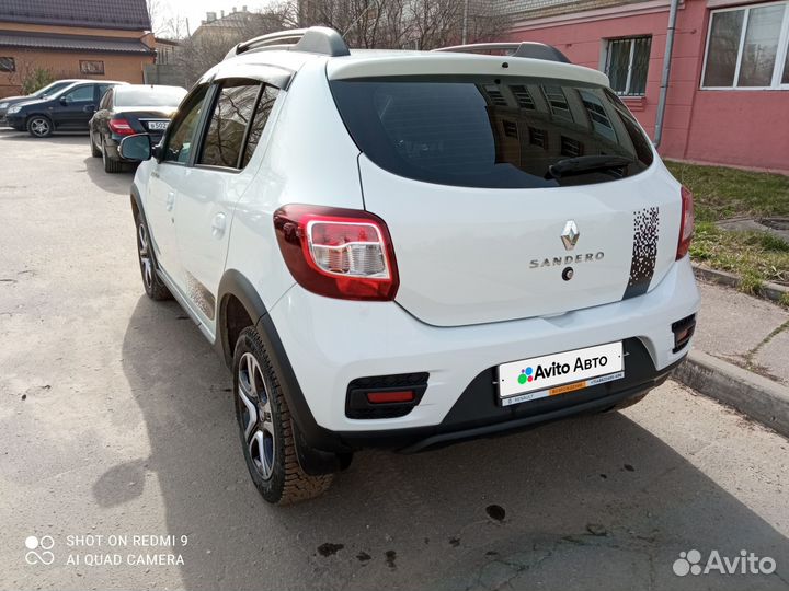 Renault Sandero Stepway 1.6 МТ, 2022, 10 000 км