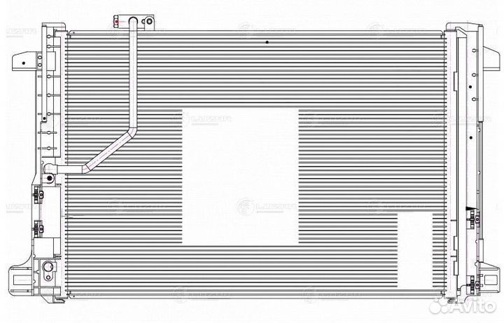 Конденсер MB C(W204) /E(W212) 07- 1.8/3.0