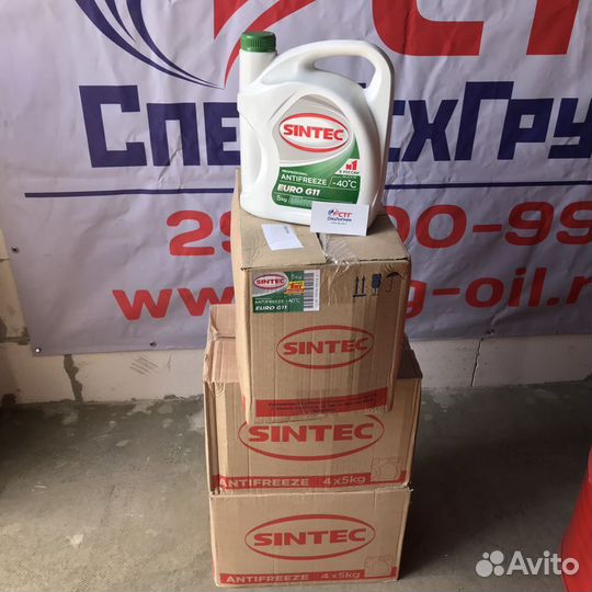 Антифриз Sintec Euro G11 5кг