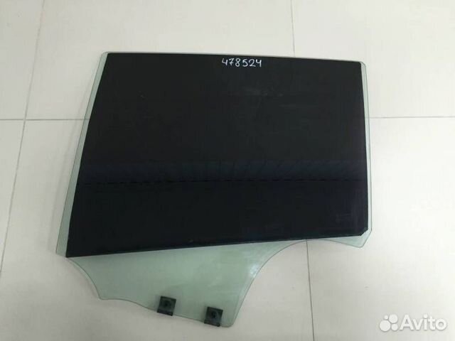 Стекло двери задней левой Renault Sandero 2009-201