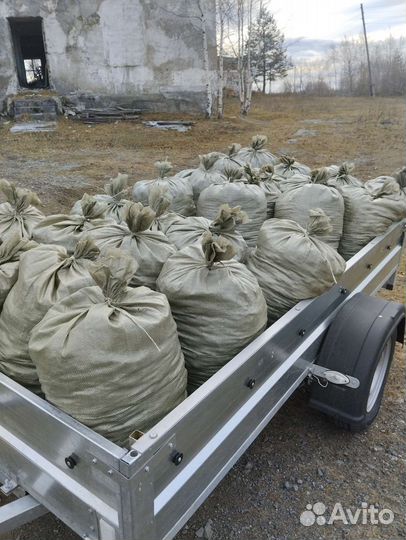 Навоз конский в мешках