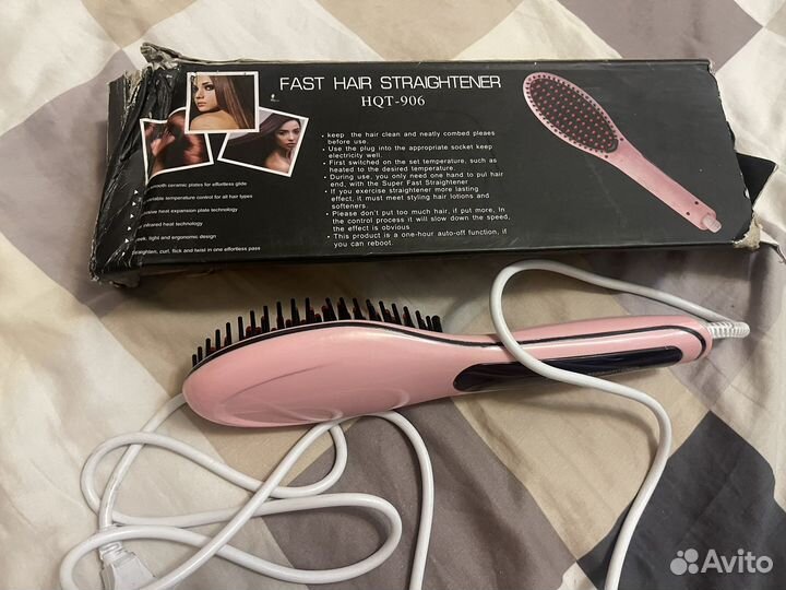 Выпрямитель для волос Fast Hair расческа