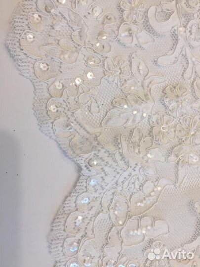 8 кружевное кордовое полотно. Шир. 50 см